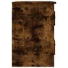 vidaXL Wall-mounted Bedside Cabinets 2 pcs Smoked Oak 41.5x36x53cm