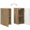 vidaXL TV Cabinet Set Wall-mounted 5 pcs Artisan Oak Engineered Wood
