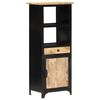 vidaXL Highboard 45x32x110 cm Solid Mango Wood