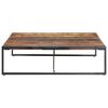 vidaXL Coffee Table 140x140x40 cm Solid Reclaimed Wood