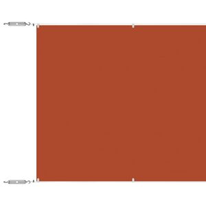 vidaXL Vertical Awning Terracotta 180x800 cm Oxford Fabric