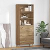 vidaXL Highboard Artisan Oak 69.5 x 32.5 x 180 cm Engineered Wood