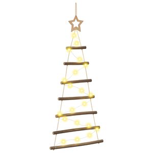 vidaXL Hanging Christmas Tree 90 cm 30 LEDs Warm White