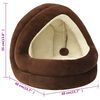 vidaXL Cat Bed 40x40x35 cm Brown and Cream