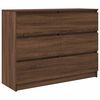 vidaXL Sideboard Brown Oak 100x35x76 cm Engineered Wood
