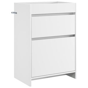 vidaXL Bathroom Under Sink Cabinet White 56 x 37.5 x 81 cm