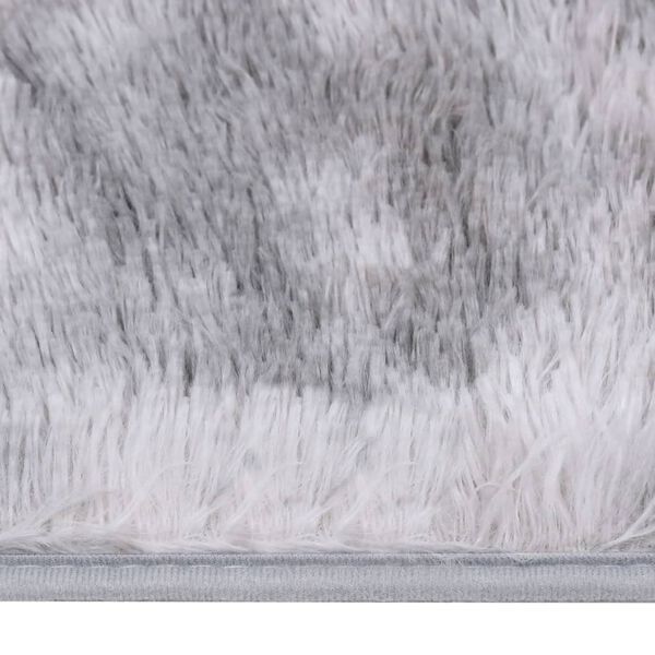 vidaXL Shaggy Rug Grey 170x120 cm
