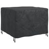 vidaXL Outdoor Furniture Cover Black 100 x 100 x 70 cm 210D