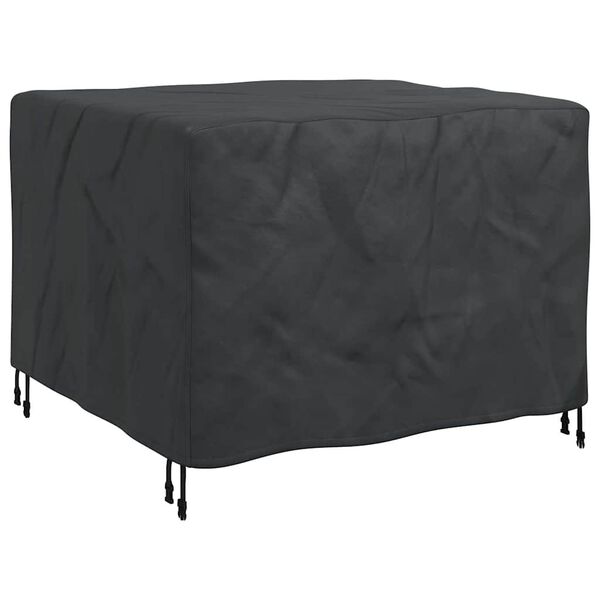 vidaXL Outdoor Furniture Cover Black 100 x 100 x 70 cm 210D