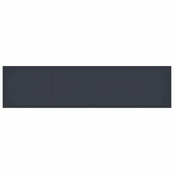 vidaXL Garden Dining Set with Cushions 17 pcs Anthracite PP