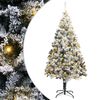 vidaXL Artificial Christmas Tree White 180 cm