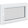 vidaXL Basement Window "RISOR" 100x60 cm Tilt&Turn DIN Right Anthracite