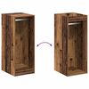 vidaXL Wardrobe with Shelf with Storage Old Wood 41 x 48 x 102 cm