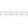 vidaXL Garden Fence with Spear Top Steel 838x120 cm Black