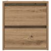 vidaXL Wall-mounted Bedside Cabinets 2 pcs Artisan Oak 38x34x40 cm