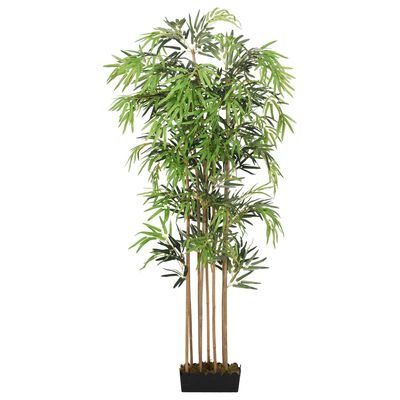 vidaXL Artificial Bamboo Tree 730 Leaves 120 cm Green