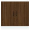 vidaXL Sink Base Cabinet Lucca Brown Oak Engineered Wood