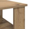 vidaXL Coffee Table Artisan Oak 57 x 55 x 45 cm Engineered Wood