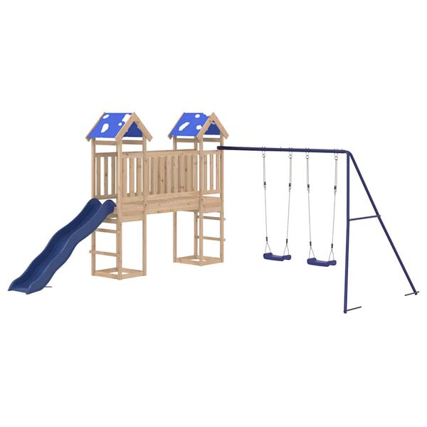 vidaXL Outdoor Playset Solid Wood Pine