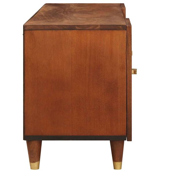 vidaXL Media Storage Cabinets & Racks Brown 105 x 33.5 x 46 cm