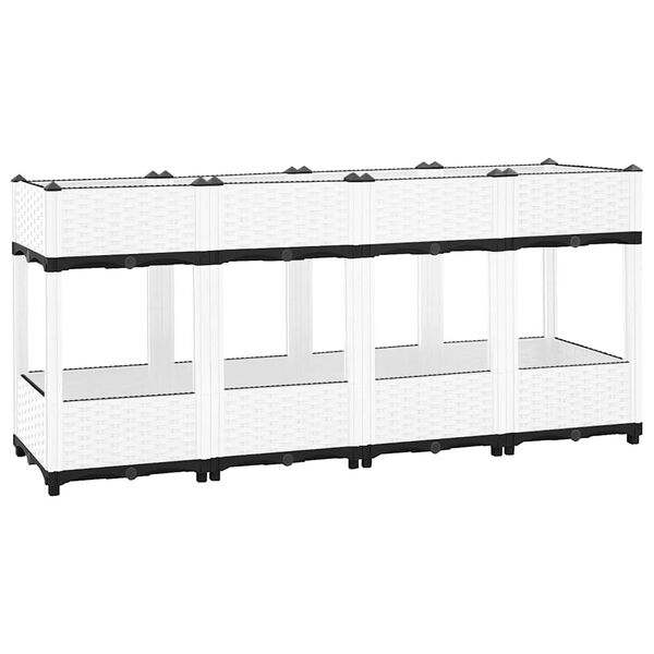 vidaXL Raised Bed 160x40x71 cm Polypropylene