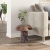 vidaXL Stool Natural 35 x 35 x 35 cm Solid Teak Wood