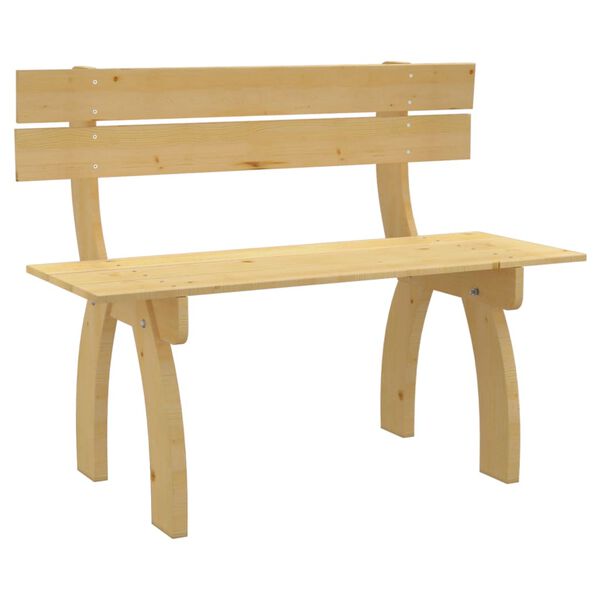 vidaXL Garden Bench 150 cm Impregnated Pinewood