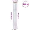 vidaXL Stretch Film 2 pcs Transparent 17 μm 50 cm x 300 m