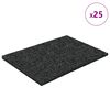 vidaXL Rubber Granulate Patio Pad Black 6 x 9 x 0.3 cm Rubber