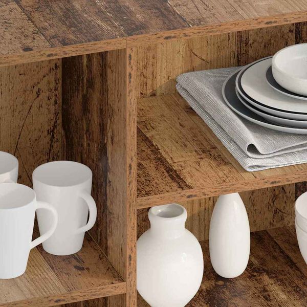 vidaXL Sideboard Old Wood 120 x 30 x 75 cm Engineered Wood