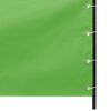 vidaXL Balcony Screen Light Green 120x240 cm Oxford Fabric