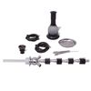 vidaXL Water Pipe/Hookah/Shisha with 2 Hoses Black XXL 83 cm
