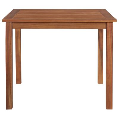 vidaXL Garden Table 85x85x74 cm Solid Acacia Wood