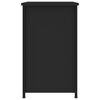 vidaXL Bedside Cabinets 2 pcs Black 40x36x60 cm Engineered Wood