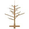 vidaXL Wooden Christmas Tree with Stand Brown 75 cm Solid pine wood
