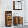 vidaXL Bathroom Furniture Set with Drawer Old Wood 35 x 37.5 x 100 cm