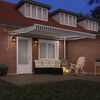 vidaXL Automatic Retractable Awning with LED Anthracite&White 400x300 cm
