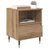 vidaXL Bedside Cabinet with Drawer 2 pcs Artisan Oak 40 x 35 x 50 cm