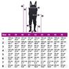 vidaXL Chest Waders with Boots Black Size 44