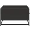 vidaXL Coffee Table Black 90x57x35 cm Engineered Wood and Metal