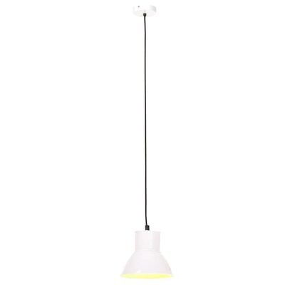 vidaXL Hanging Lamp 25 W White Round 17 cm E27