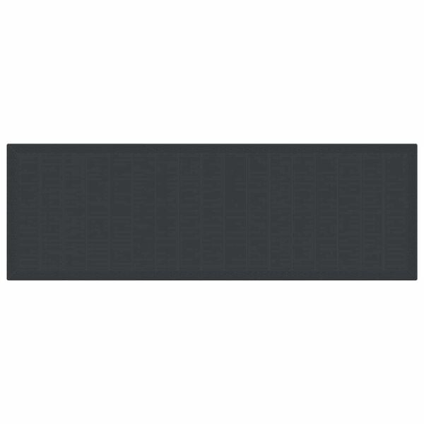 vidaXL Garden Dining Set with Cushions with Cushion 13 pcs Anthracite