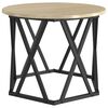 vidaXL Nesting Side Table 3 pcs Sonoma Oak Engineered Wood and Steel