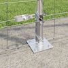 vidaXL Fence Post Galvanized 25 x 1.4 m Steel