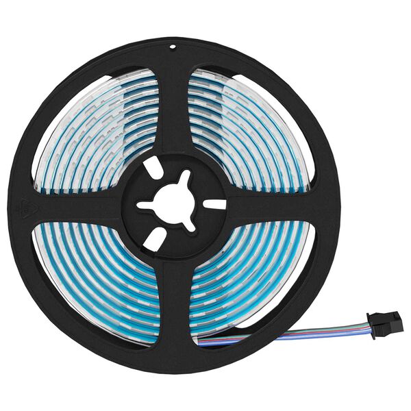 vidaXL LED Strip 4 pcs Black and Transparent 210 x 0.8 x 0.3 cm