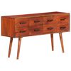 vidaXL Sideboard 110x30x59 cm Solid Wood Mango