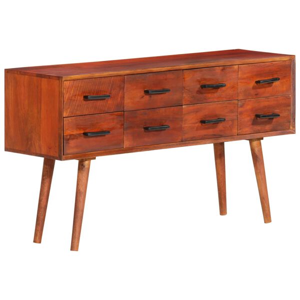 vidaXL Sideboard 110x30x59 cm Solid Wood Mango