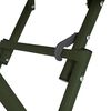 vidaXL Garden Table Dark green 55 x 55 x 73 cm Powder-coated Steel
