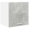 vidaXL Hanging Cabinet Concrete Grey and White 40 x 31 x 40 cm