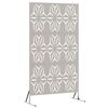 vidaXL Privacy Screen Grey 100 x 50 x 180 cm Steel